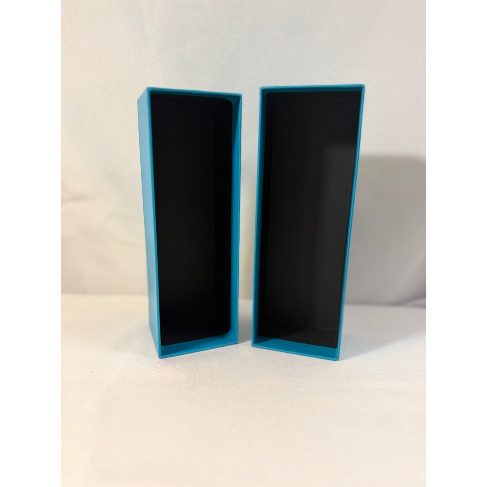 Casa Dragones Tequila Anejo Empty Presentation Box Turquoise Blue 375ml Size - Picture 3 of 5